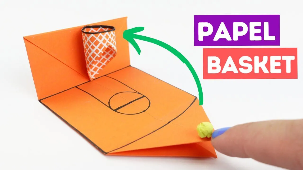 Zdjęcie Cómo dibujar una canasta de baloncesto fácil y divertida para niños