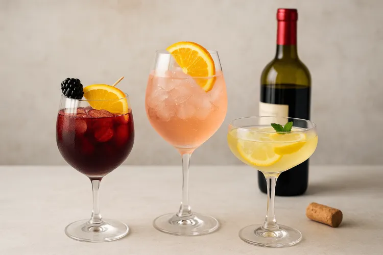 Zdjęcie Pyszne drinki z czerwonym winem, które musisz spróbować na każdą okazję