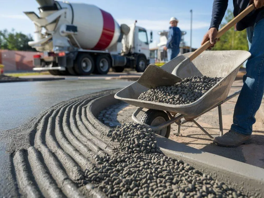 Zdjęcie Jak zrobić suchy beton w taczce - uniknij najczęstszych błędów