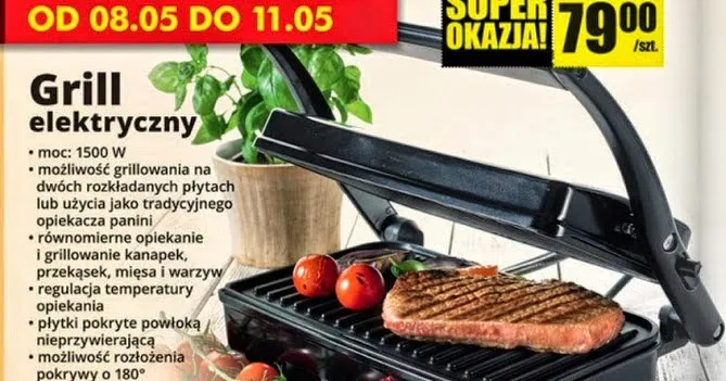 Zdjęcie Grille w Biedronce – Sprawdź najlepsze modele i promocje teraz