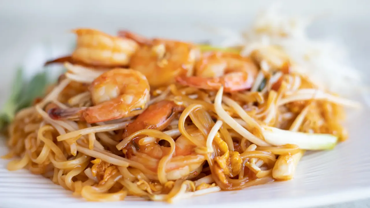 Zdjęcie Recetas de fideos chinos con gambas: fáciles y rápidas para disfrutar