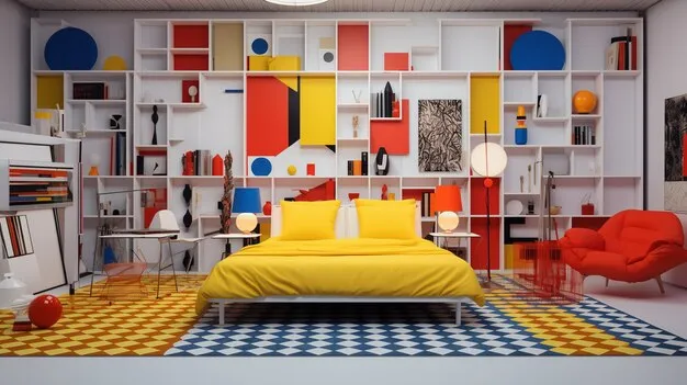 Zdjęcie Pop art wnętrza: jak wprowadzić kolor i oryginalność do domu