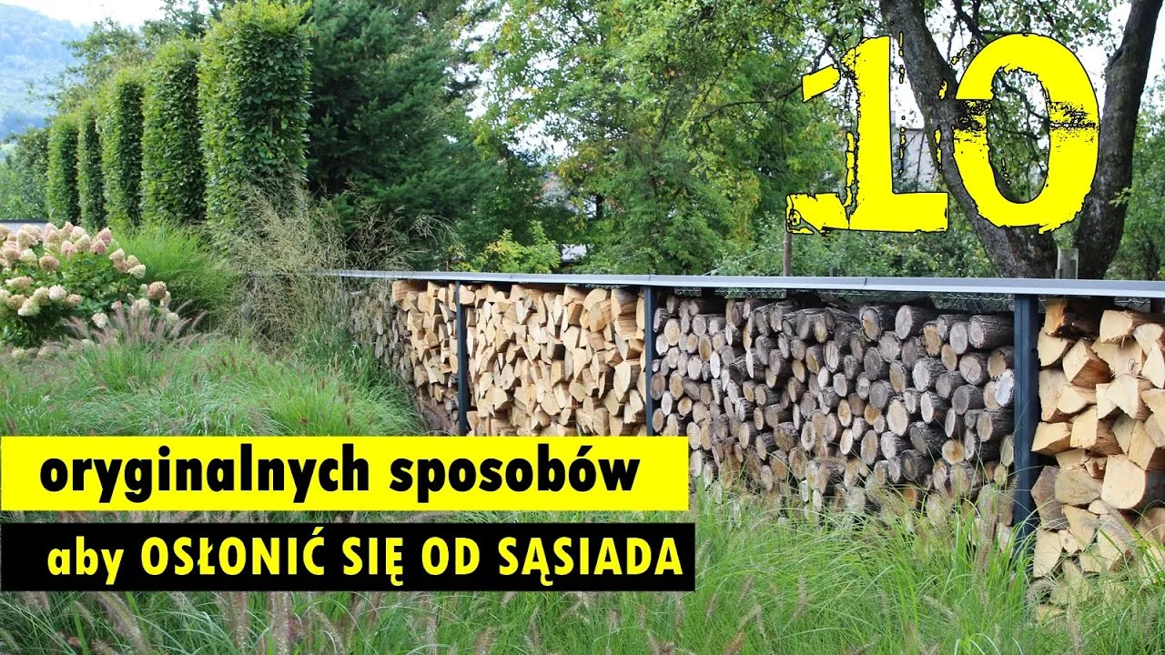 Zdjęcie Czym zasłonić płot od sąsiada, aby zyskać prywatność i estetykę?
