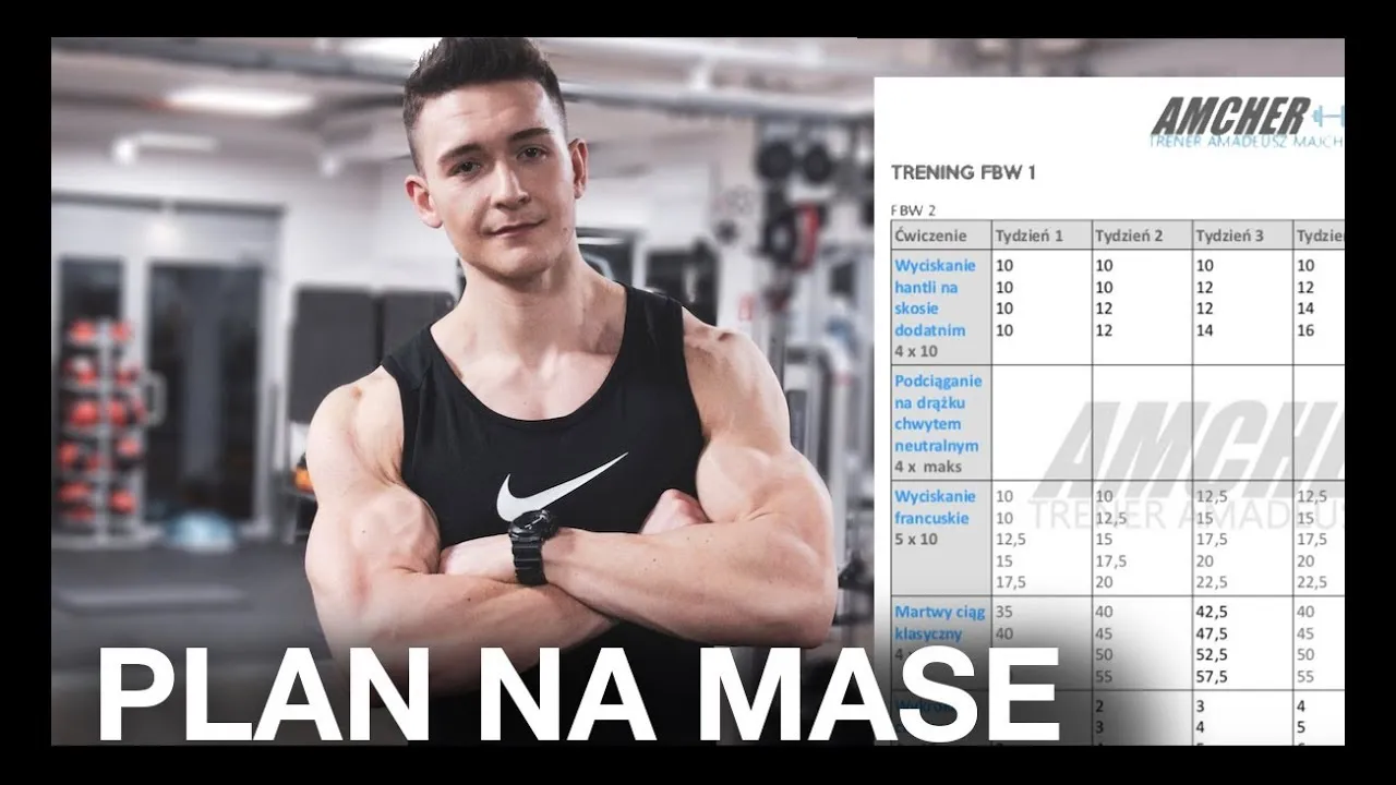 Zdjęcie Najlepszy trening na masę mięśniową – skuteczne plany i porady dla początkujących