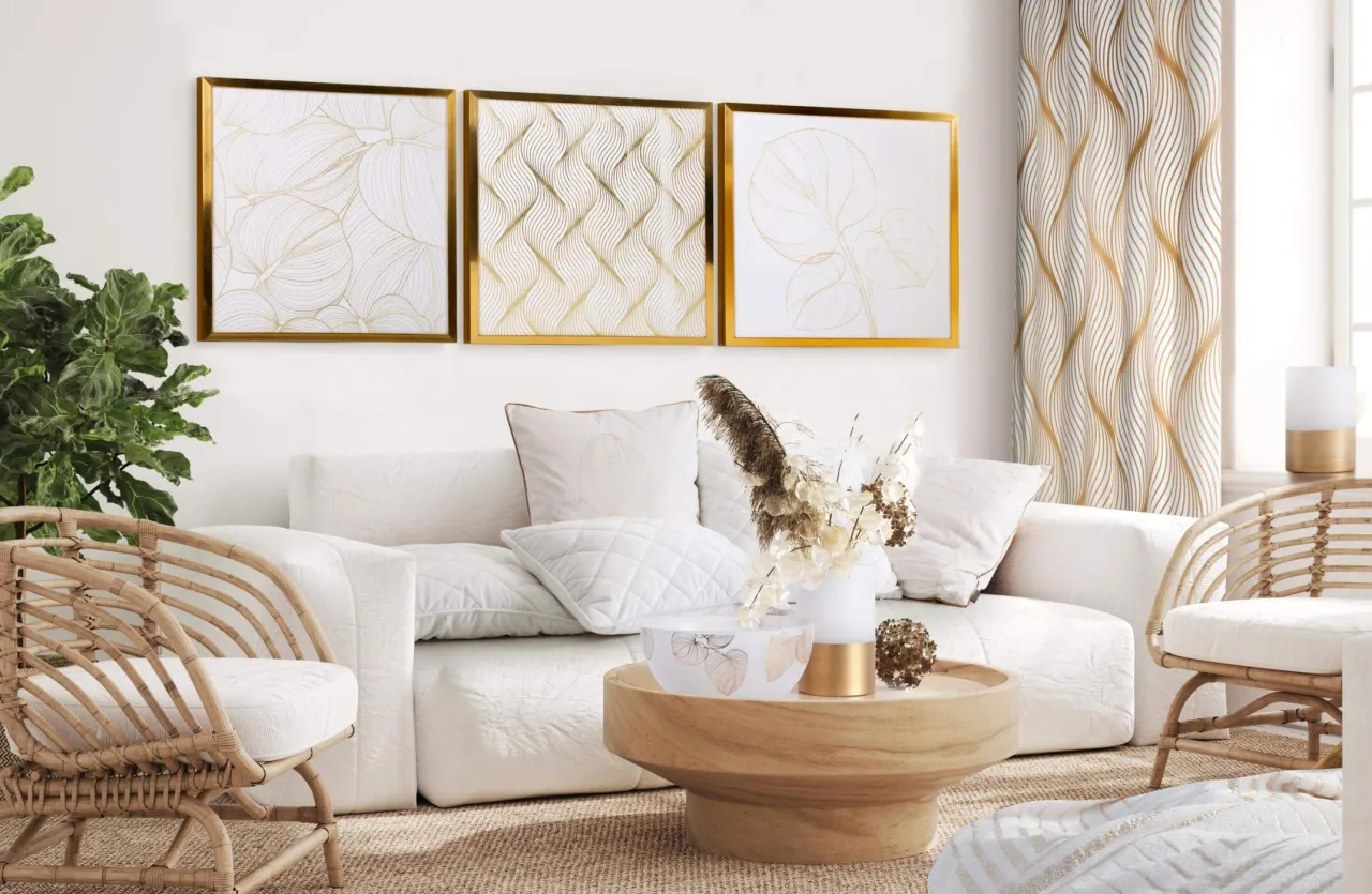 Zdjęcie Salon od p&oacute;łnocy: Jak rozjaśnić i ocieplić wnętrze?