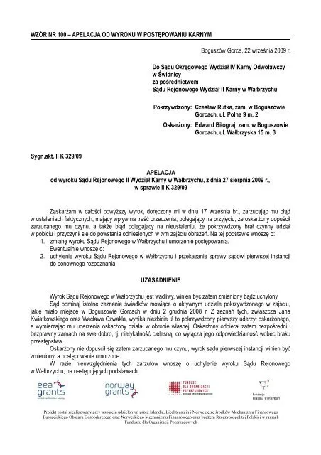 Zdjęcie Termin apelacji od uzasadnienia wyroku - co musisz wiedzieć?