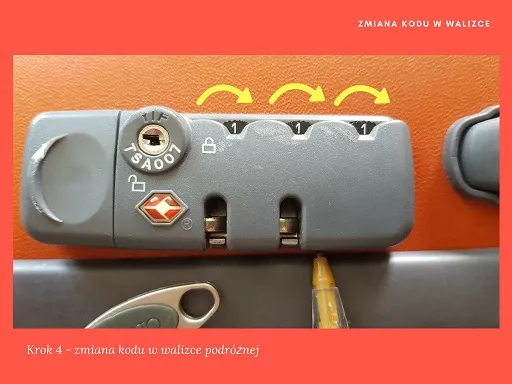 Zdjęcie Jak zmienić zapomniany szyfr w walizce i odzyskać dostęp do bagażu