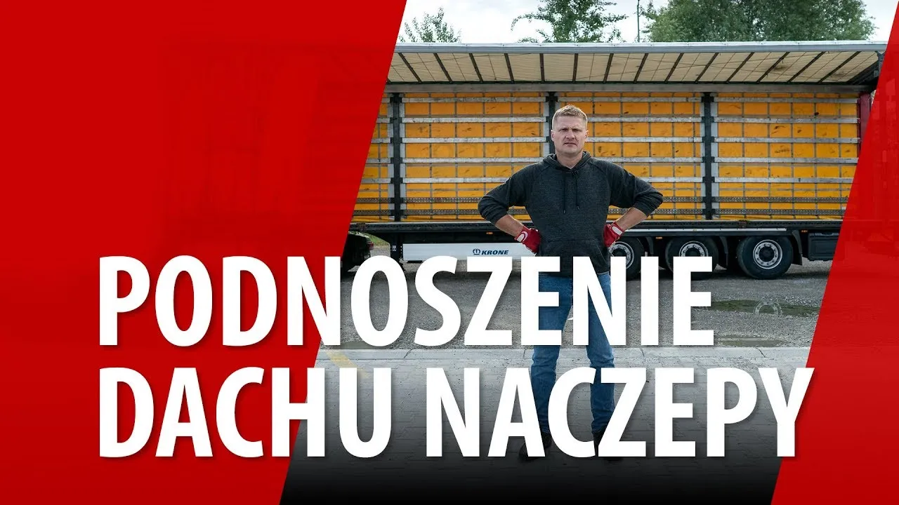Zdjęcie Jak otworzyć dach w naczepie - proste kroki i ważne wskazówki