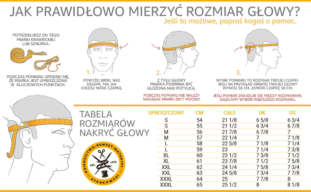 Zdjęcie Jak zmierzyć rozmiar głowy do czapki, aby uniknąć błędów w dopasowaniu