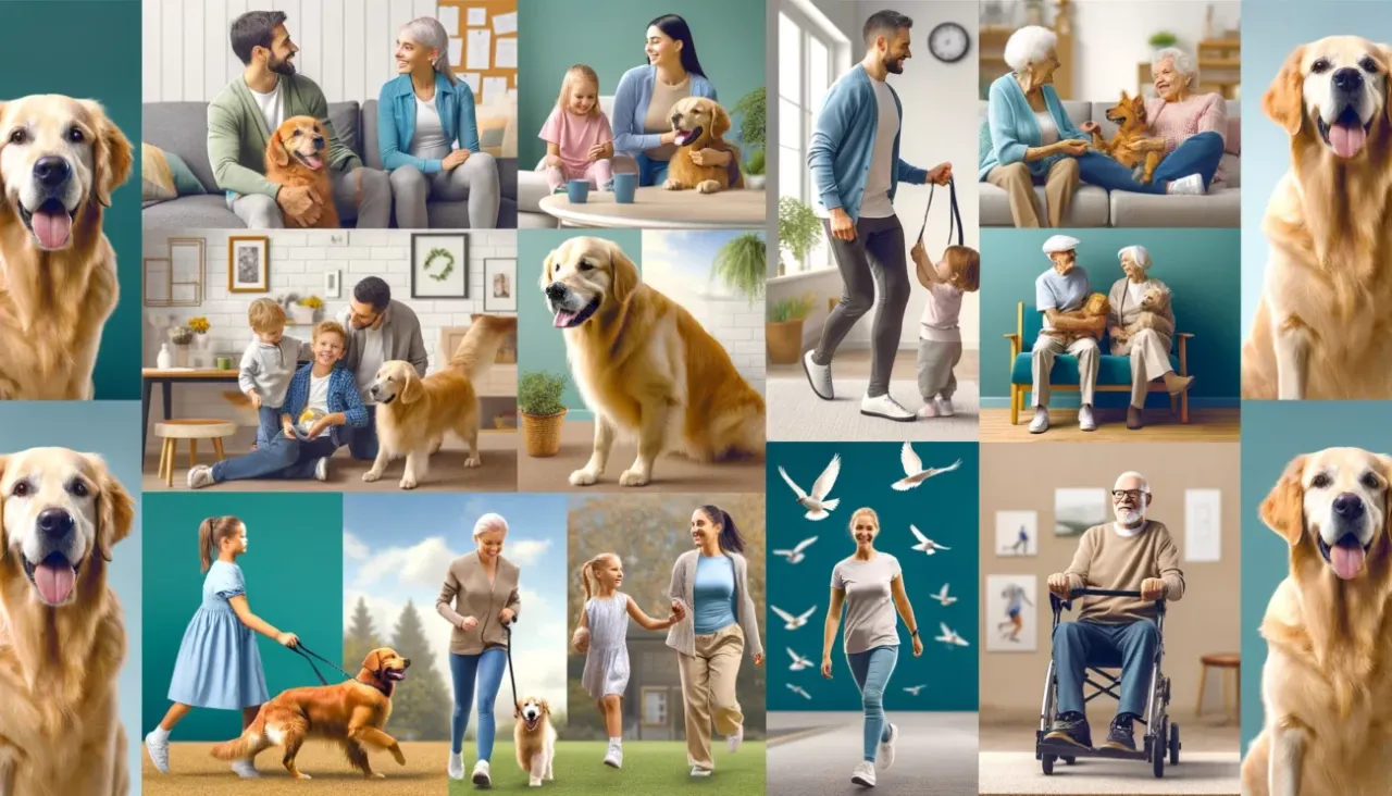 Zdjęcie Dla kogo golden retriever? Idealny pies dla aktywnych rodzin