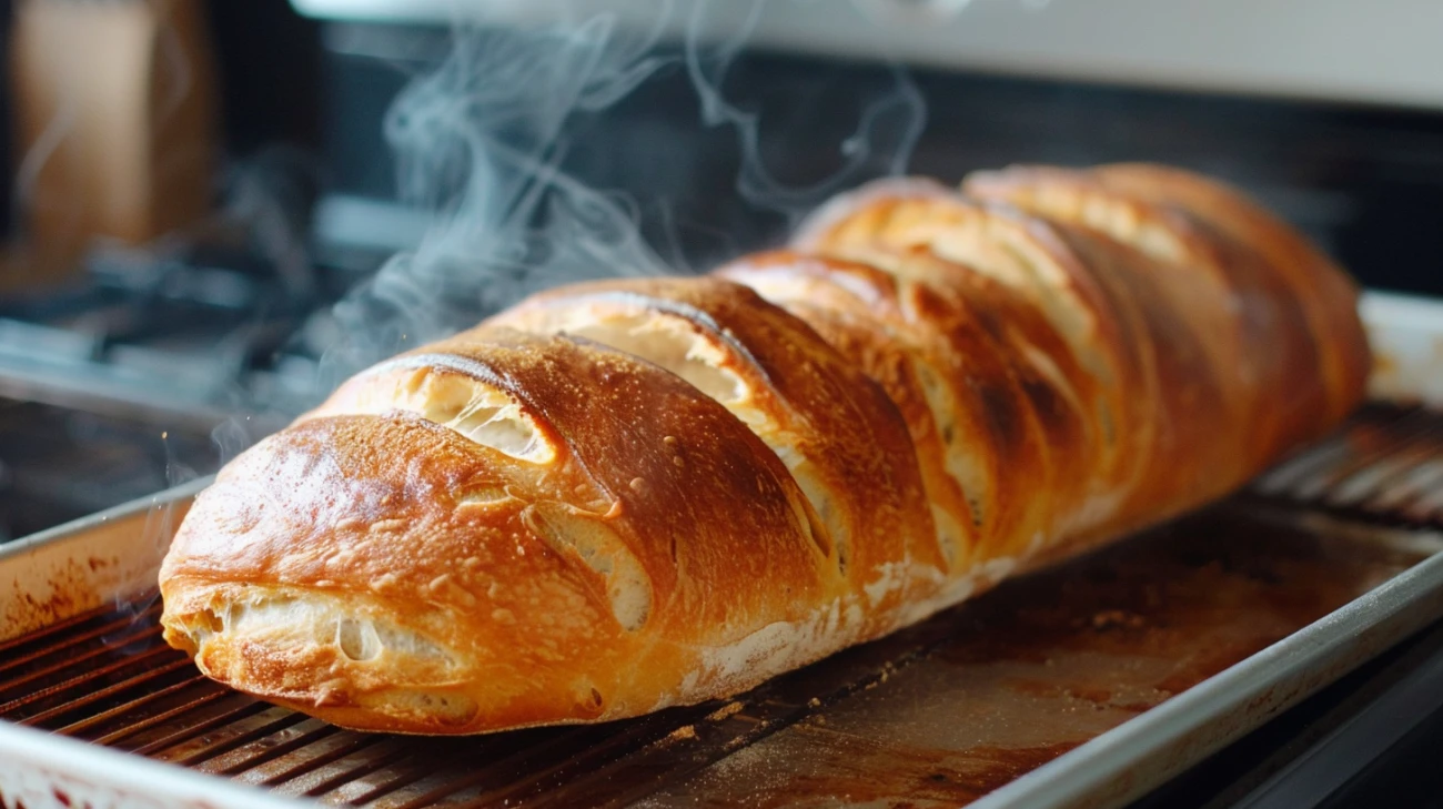Zdjęcie Pieczenie chrupiącego ciasta francuskiego: czas na pyszności
