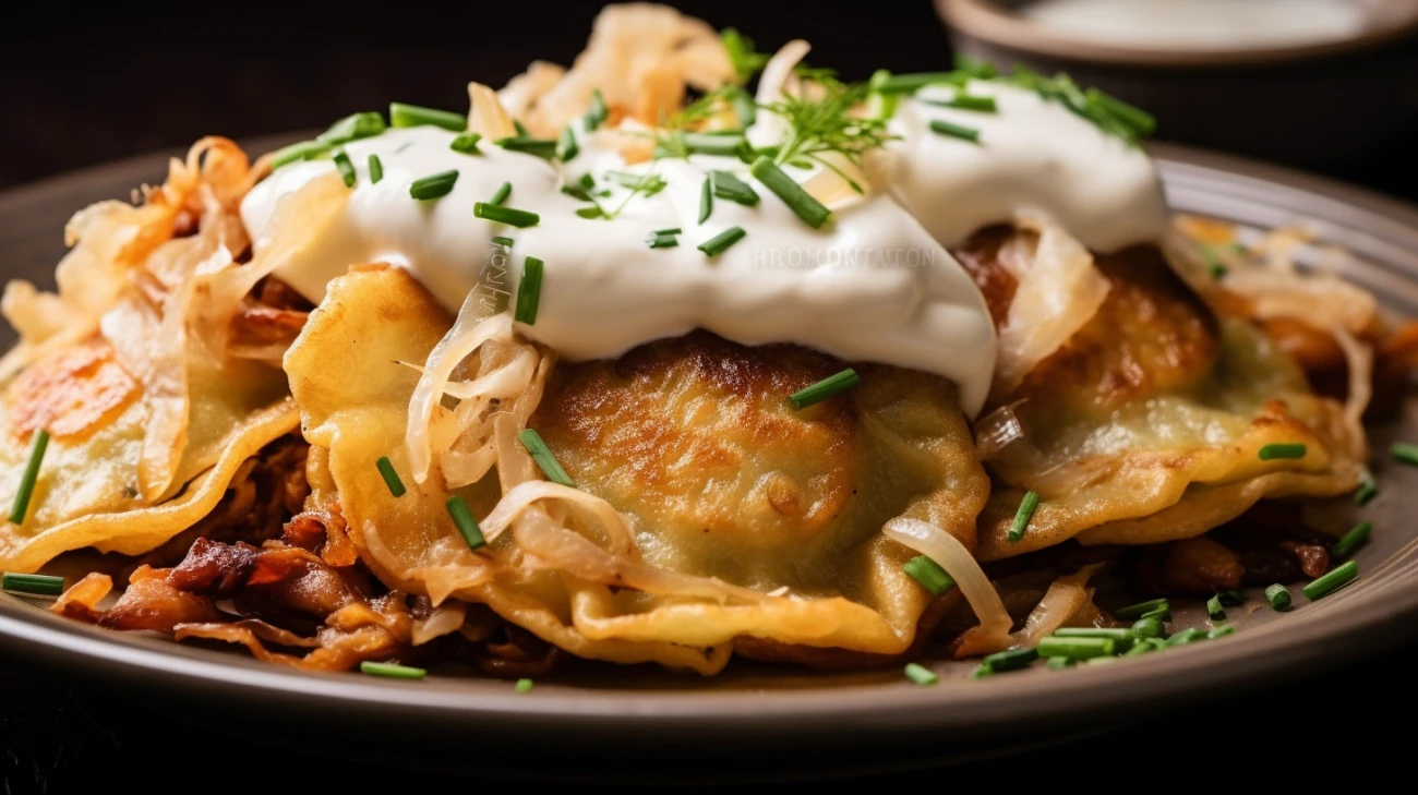 Pierogi z grzybami i kapustą - Przepis, farsz, smakowite danie