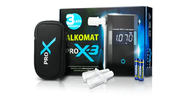 Zdjęcie Alkomat Pro-X3 czy Pro X5 - który model zapewnia lepsze pomiary?