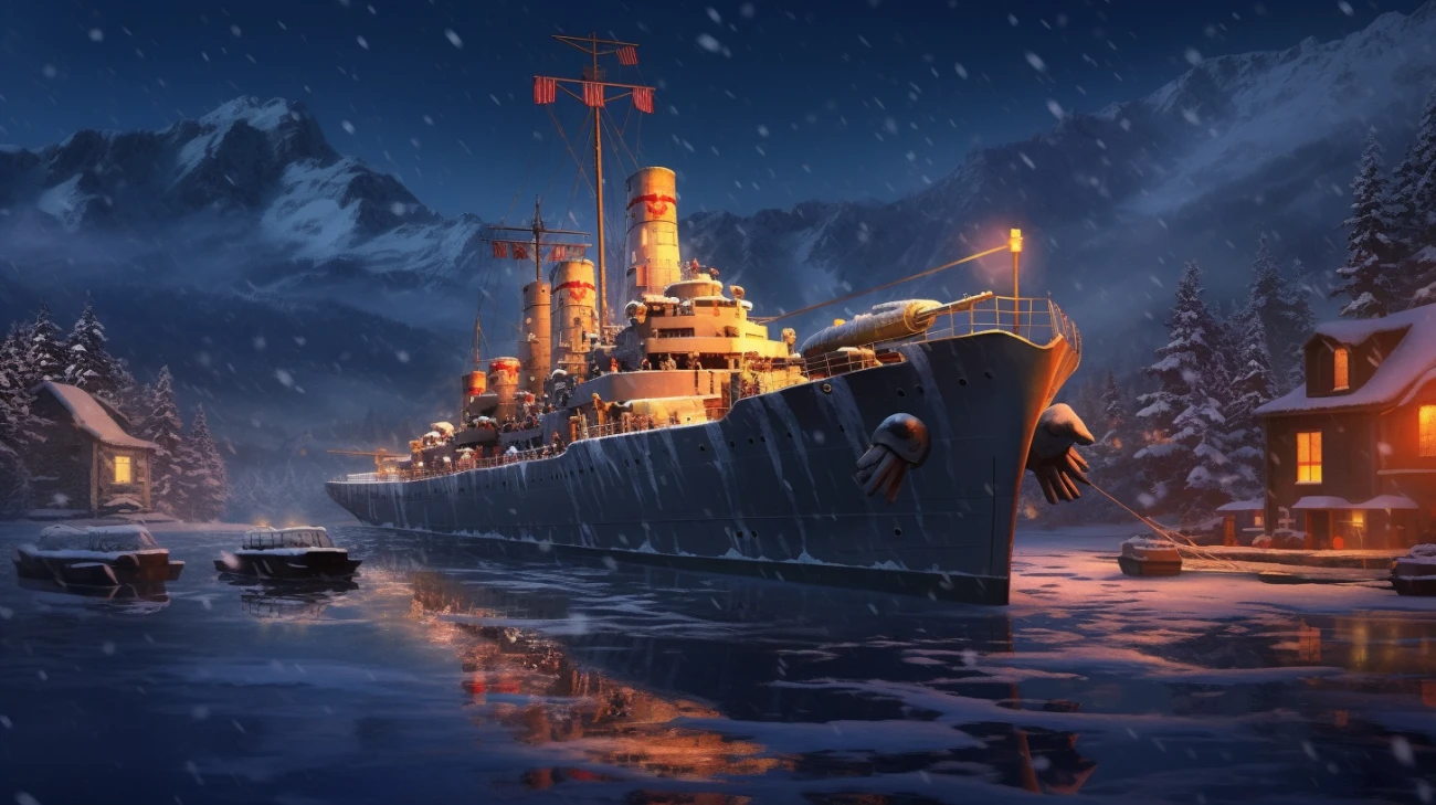 Zmiany w World of Warships. Świąteczny czas to doskonała okazja do wejścia do gry