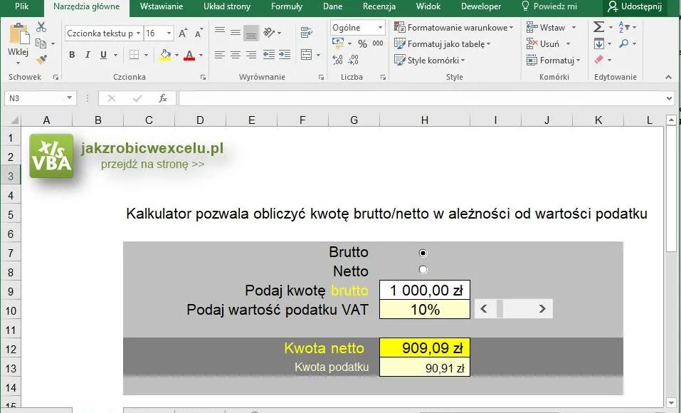 Zdjęcie Jak łatwo obliczyć netto w Excelu: Praktyczny poradnik