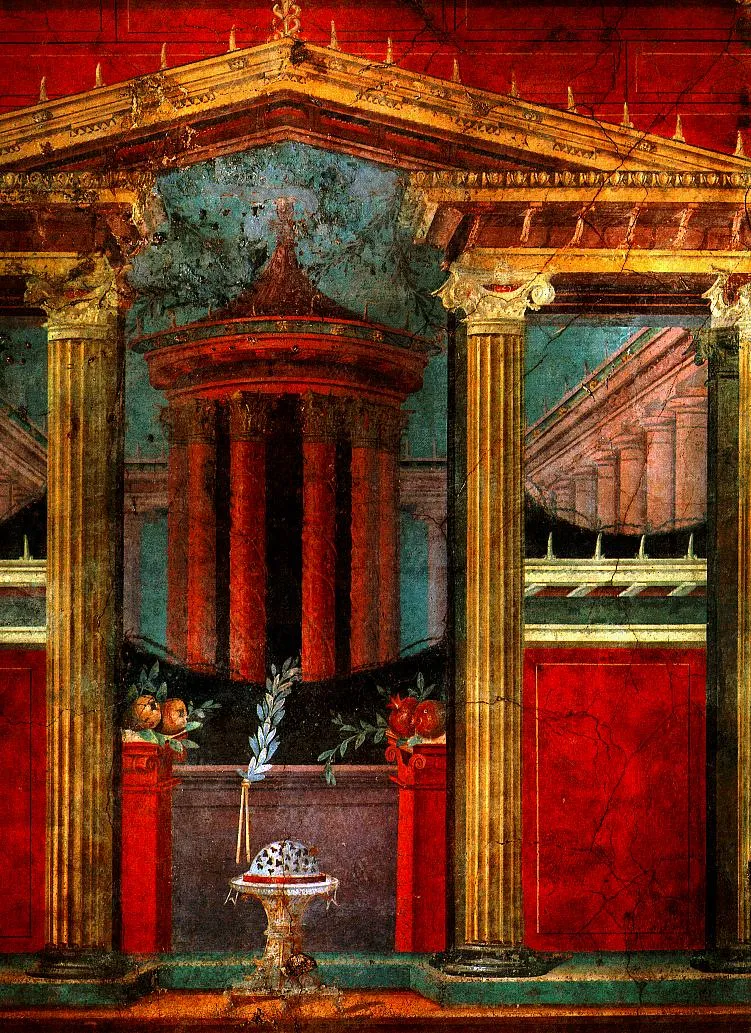 Zdjęcie Malarstwo pompejańskie: Odkryj tajemnice rzymskiej sztuki i jej style