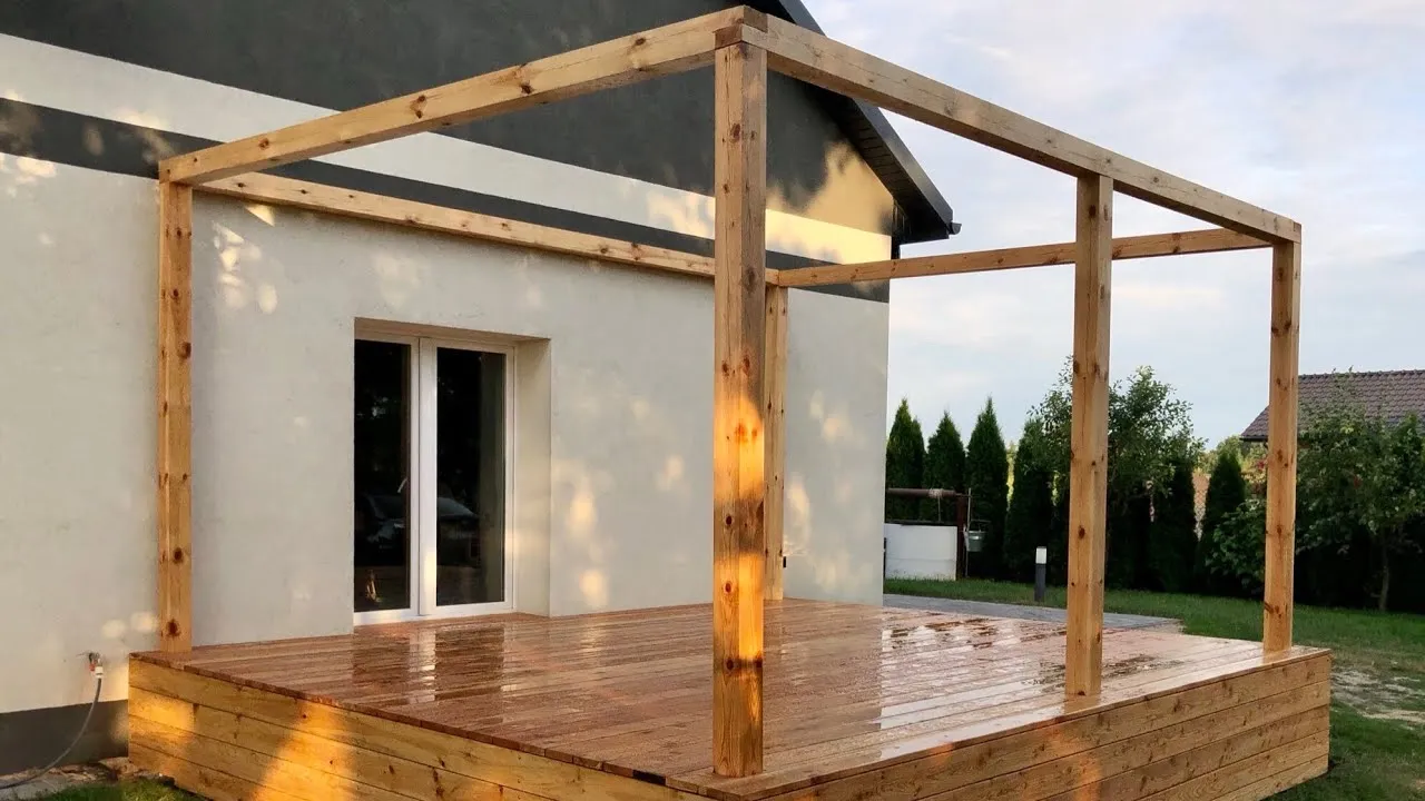 Zdjęcie Prosty sposób budowy dachu nad tarasem bez kosztownych błędów