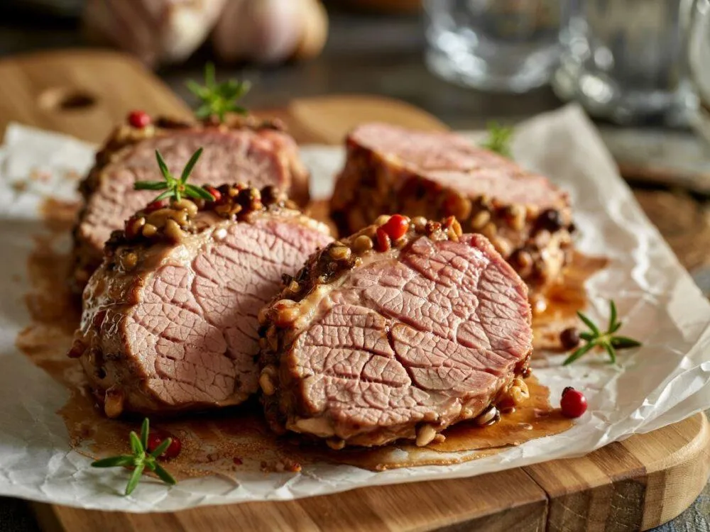 Zdjęcie Jak zrobić dobrą polędwicę wieprzową, aby była soczysta i aromatyczna