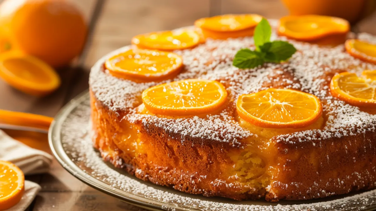 Zdjęcie Ciasto pomarańczowiec - Przepis na pyszne ciasto pomarańczowe