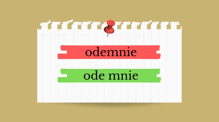 Zdjęcie Jak się pisze ode mnie? Uniknij powszechnych błędów ortograficznych