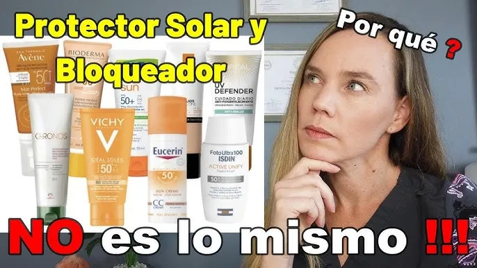 Zdjęcie Protector solar vs bloqueador: elige el mejor para tu piel