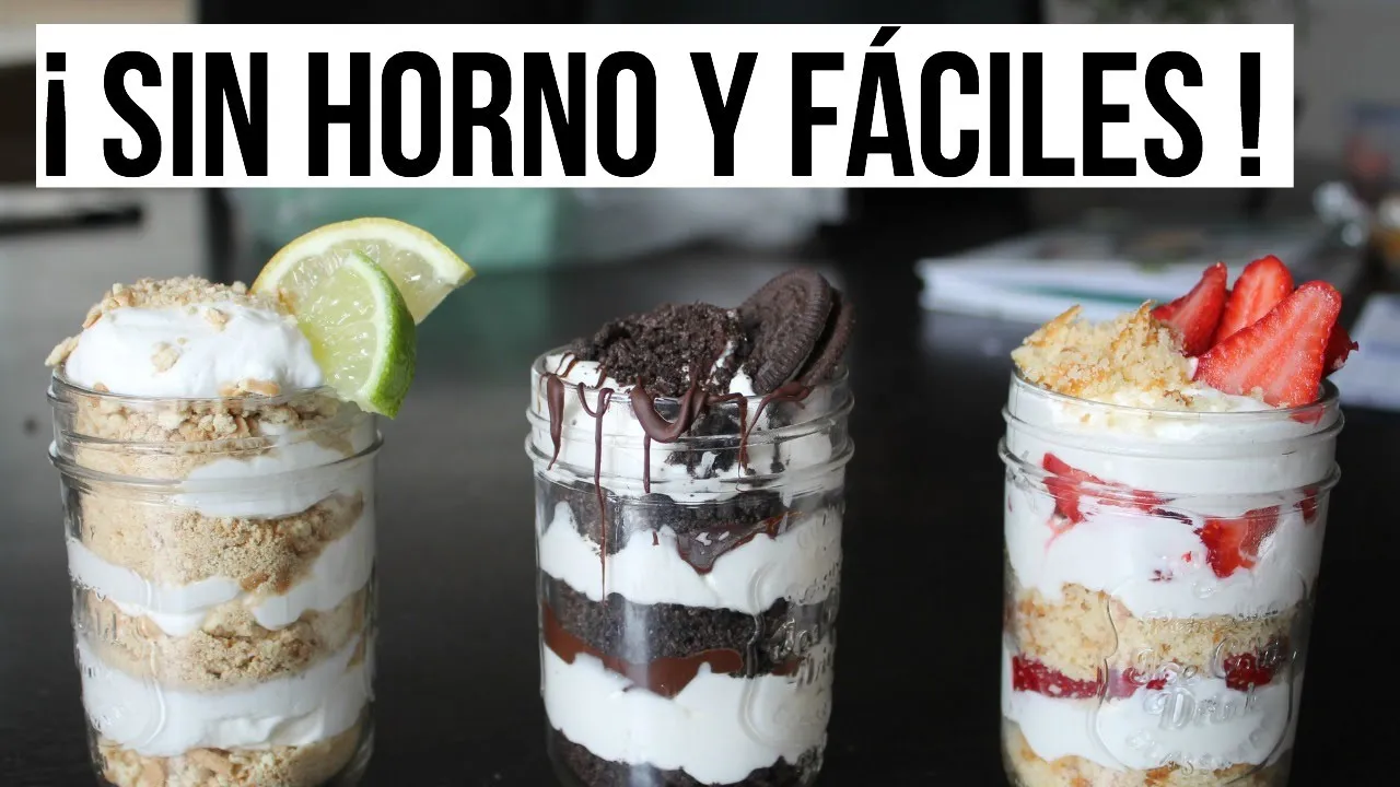 Zdjęcie Postres r&aacute;pidos y f&aacute;ciles: delicias sin horno para tu antojo dulce
