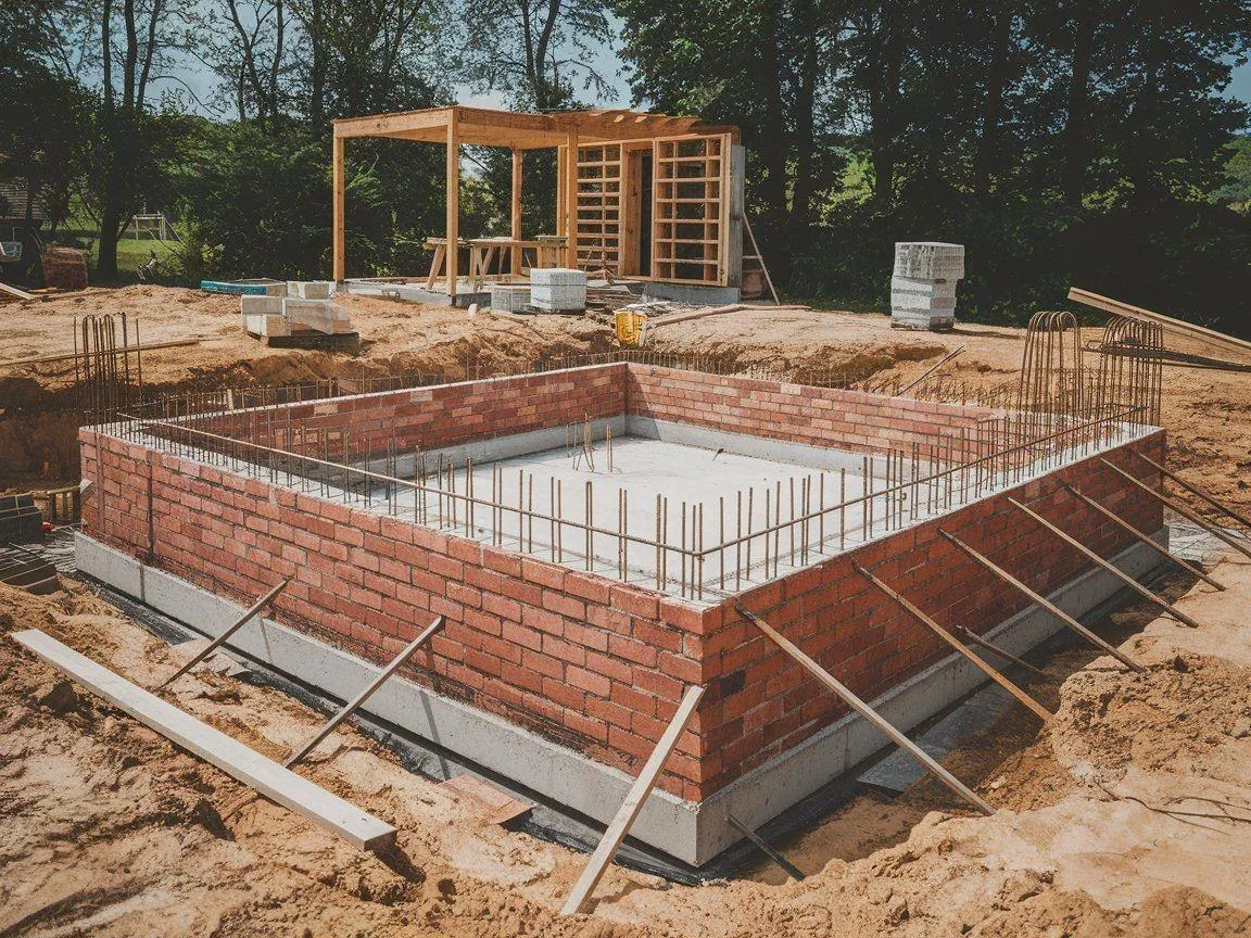 Zdjęcie Jaki głęboki fundament pod garaż? Odkryj kluczowe głębokości dla gruntu