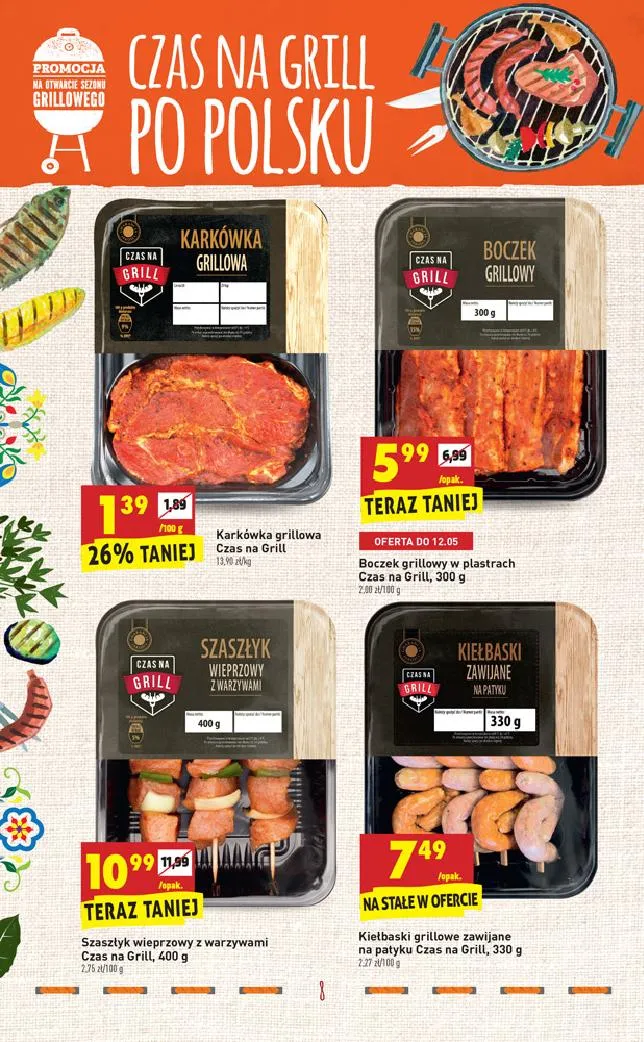 Zdjęcie Biedronka na grilla: najlepsze promocje i produkty na letnie grillowanie