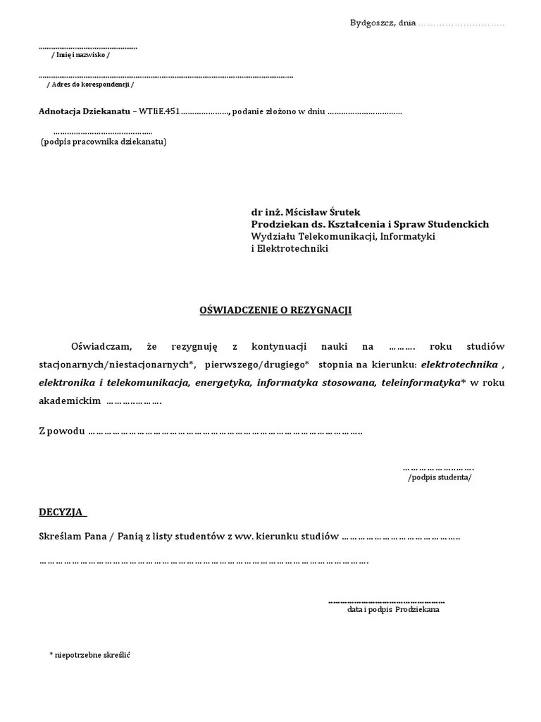 Zdjęcie Jak napisać rezygnację z przedszkola - uniknij błędów w piśmie