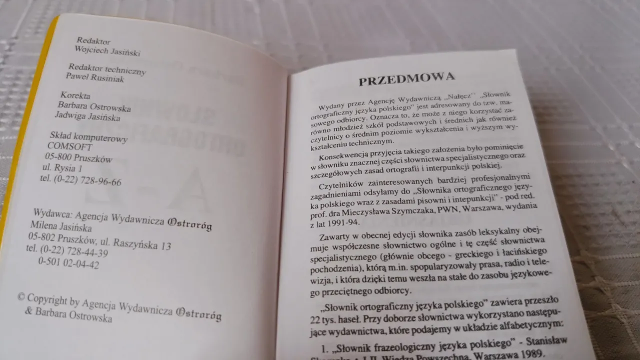 Zdjęcie Słownik ortograficzny język polski – uniknij błędów w pisowni