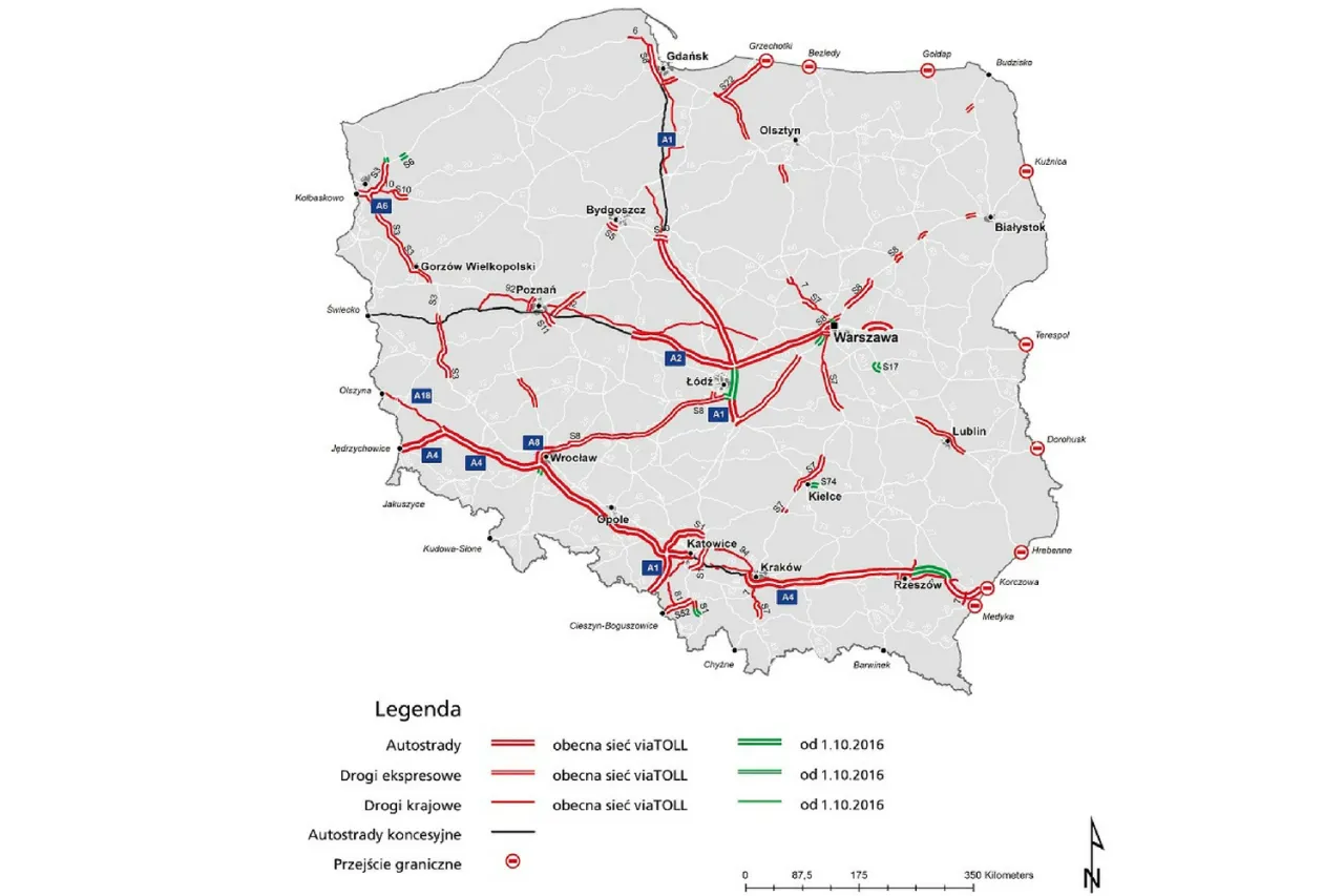 Zdjęcie Jakie autostrady obejmuje e-toll? Lista dróg i zasady płatności w Polsce