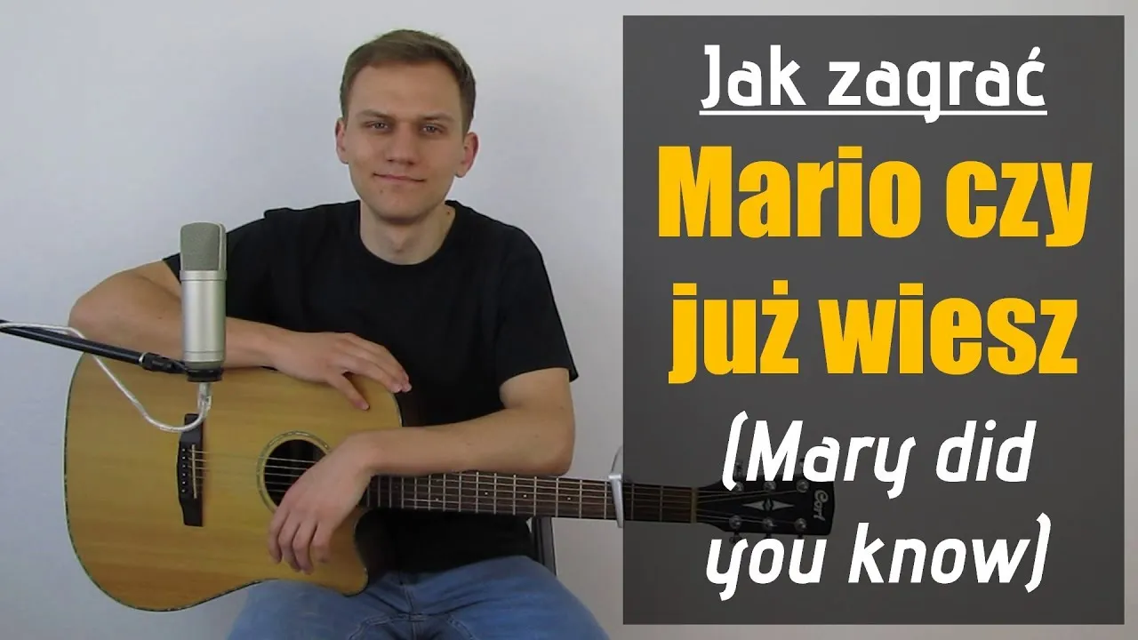 Zdjęcie Proste akordy do Mario, czy już wiesz? Zagraj na gitarze i ukulele