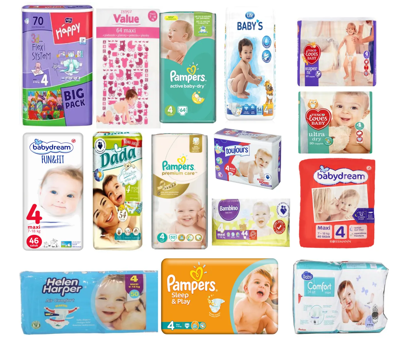 Zdjęcie Pampers w Tesco – najlepsze ceny i promocje na pieluszki