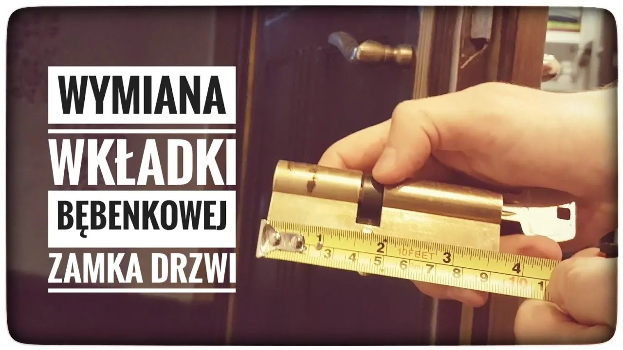Zdjęcie Jak rozwiercić wkładkę w drzwiach bez uszkodzenia zamka i drzwi