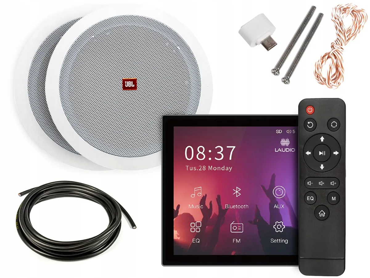 Zdjęcie Jakie głośniki sufitowe do łazienki wybrać, aby uniknąć wilgoci?