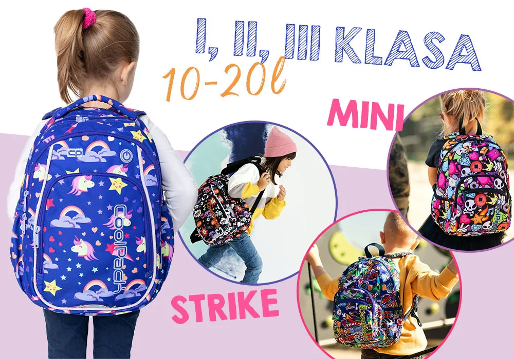 Zdjęcie Jaka pojemność plecaka do 1 klasy? Odpowiedni wybór dla dziecka