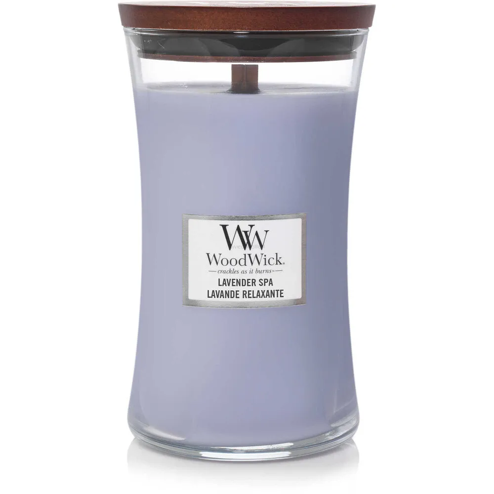 Zdjęcie Świeca WoodWick Hearthwick Lavender Spa – relaks w Twoim domu