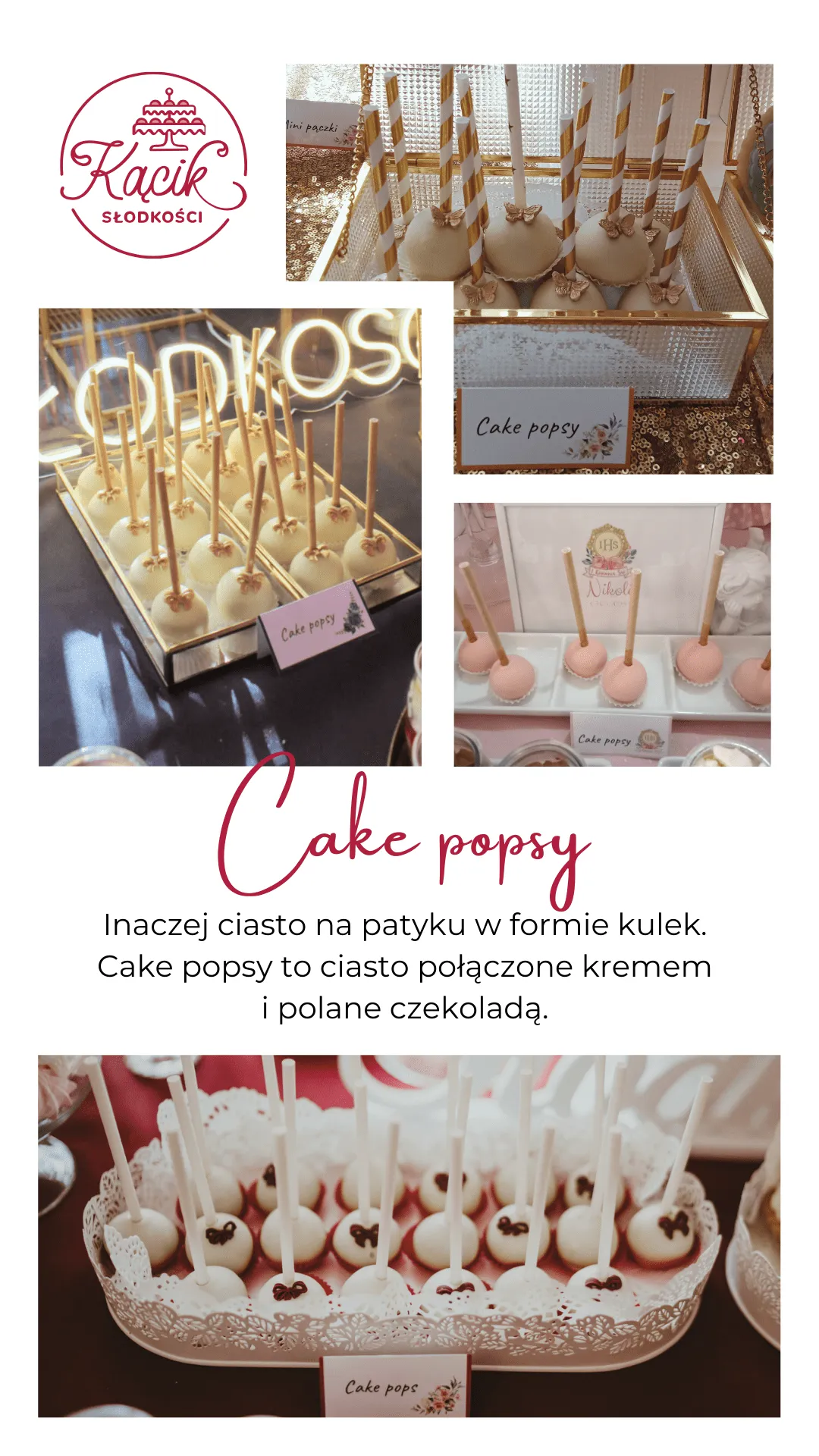 Zdjęcie Co na słodki stół? 10 pomysłów na idealne słodkości na wesele