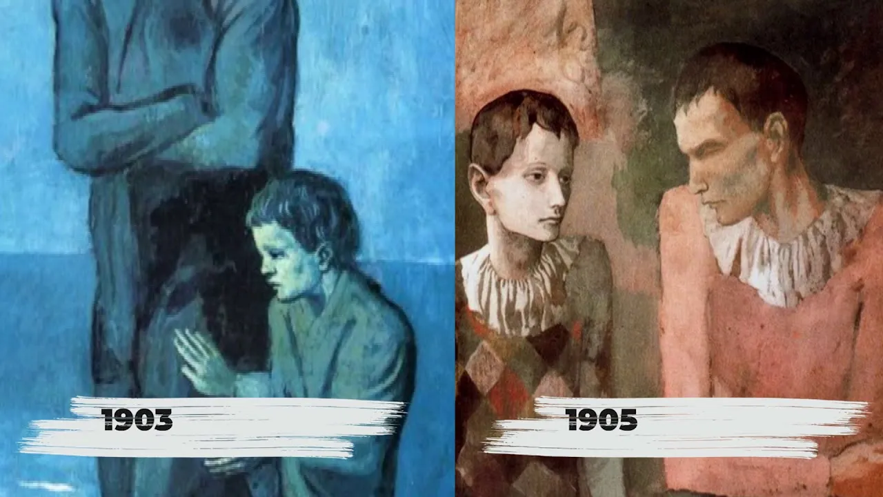 Zdjęcie Picasso: okres różowy vs błękitny – porównanie, analiza i różnice