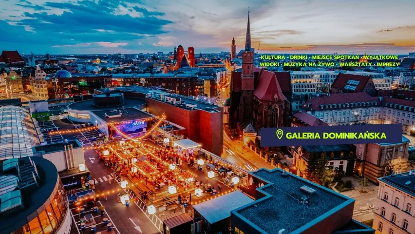 Zdjęcie Dach dominikańska we Wrocławiu: najlepsze miejsce na letnie wydarzenia