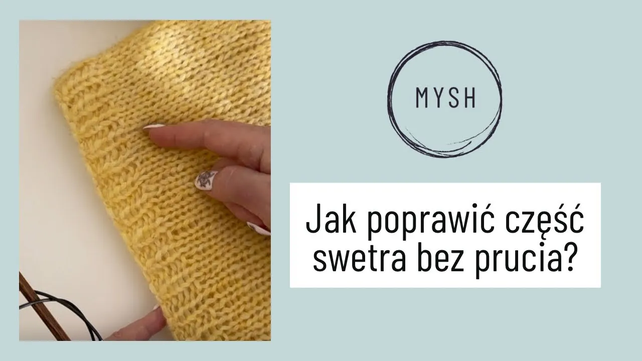 Zdjęcie Jak przedłużyć sweter? Proste sposoby na wydłużenie ulubionej odzieży