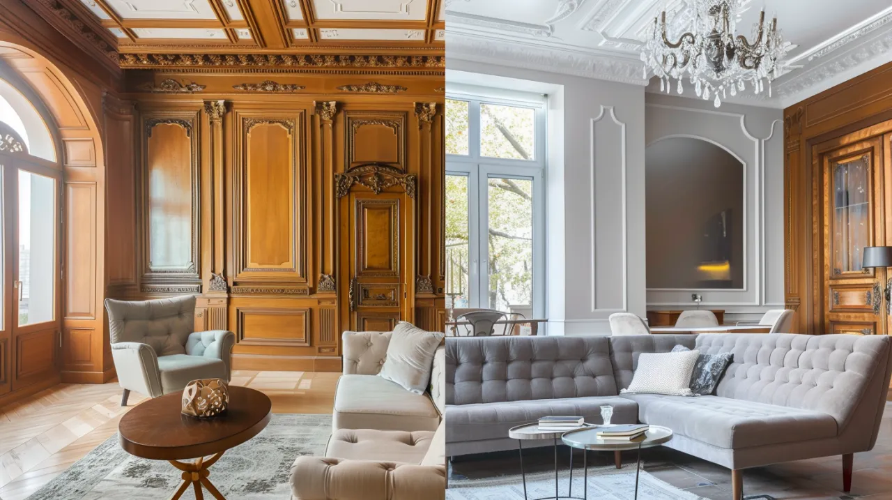 Zdjęcie Drewniana sztukateria: Eleganckie wykończenie czy przeżytek?