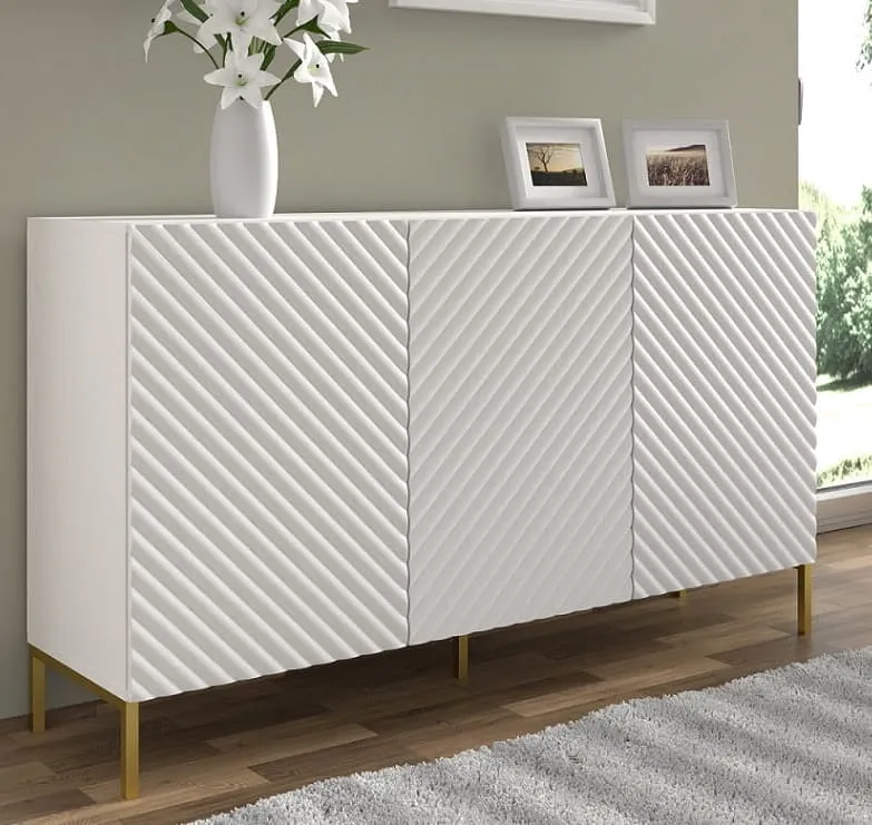 Zdjęcie Eleganckie białe komody do salonu: 5 stylów dla Twojego wnętrza