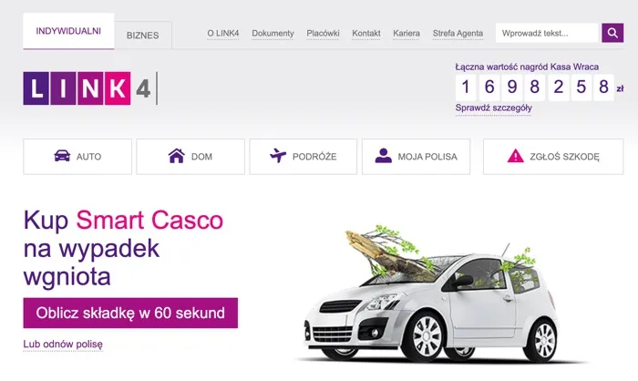 Zdjęcie Link 4 Opinie 2023 - Czy warto? Ranking Ubezpieczeń OC i AC
