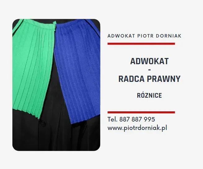 Zdjęcie Czym się różni adwokat od radcy prawnego? Kluczowe różnice i wybór