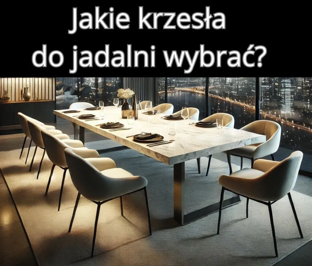 Zdjęcie Jakie krzesła do jadalni wybrać, aby uniknąć niewygody i kosztów?