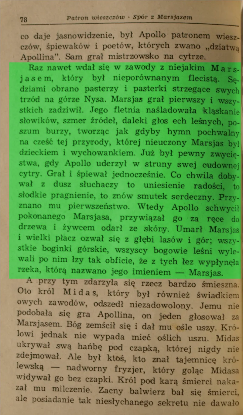 Zdjęcie Mit o Apollinie i Marsjaszu: Prawda o rywalizacji i hubris