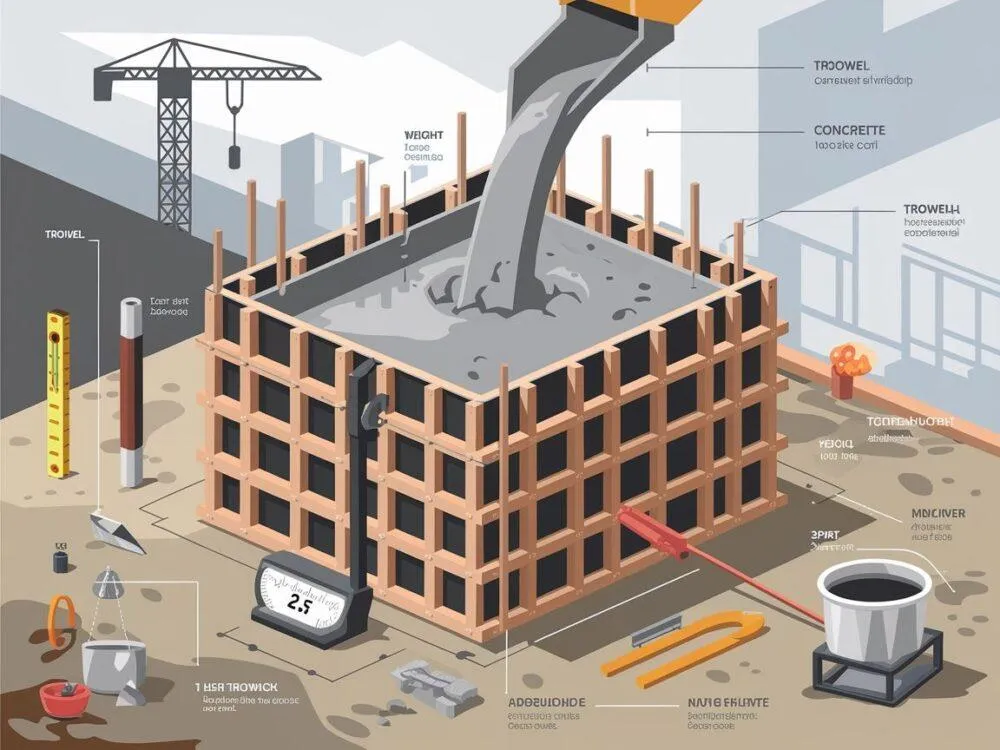 Zdjęcie Ile waży m3 cementu? Poznaj wagę różnych klas betonu