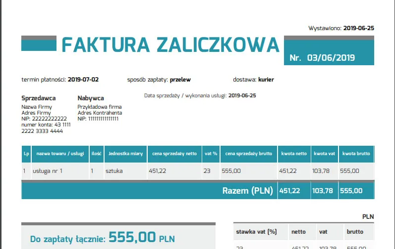Zdjęcie Jak wystawić fakturę zaliczkową bez błędów i zgodnie z przepisami