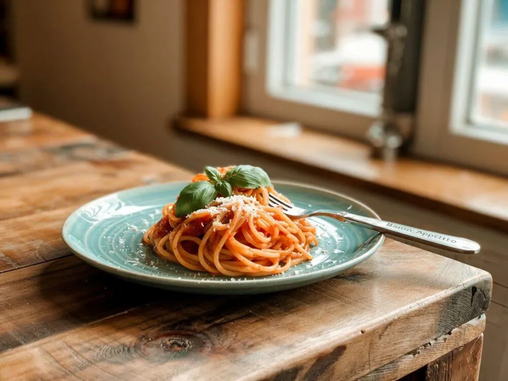 Zdjęcie Pyszne spaghetti z sosem pomidorowym – proste przepisy i sekrety smaku